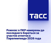 ТАСС: В ПКР намерены до последнего бороться за участие спортсменов в Паралимпиаде