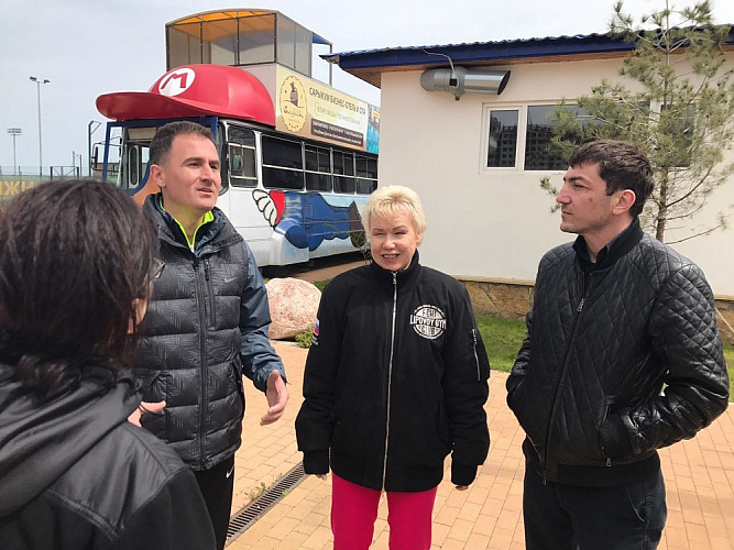 Р.А. Баталова встретилась со спортсменами-паралимпийцами Республики Дагестан