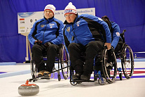 Сборная команда России по керлингу на колясках одержала 2 победы в 3-ий игровой день чемпионата мира в Финляндии