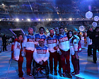 В г. Сочи на олимпийском стадионе "Фишт" прошла церемония закрытия XI Паралимпийских зимних игр