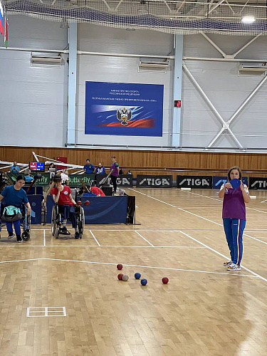 Определены победители и призеры Открытых Всероссийских соревнований по бочча «Мы вместе. Спорт» Определены победители и призеры Открытых Всероссийских соревнований по бочча «Мы вместе. Спорт»