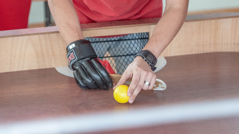 2 серебряные медали завоевала сборная команда России по настольному теннису спорта слепых на международных соревнованиях в Латвии