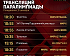 Расписание трансляций Паралимпиады в Париже