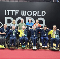 13 медалей завоевали российские паралимпийцы на международных соревнованиях по настольному теннису