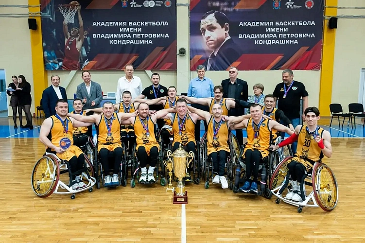 В Санкт-Петербурге завершился Кубок России по баскетболу на колясках
