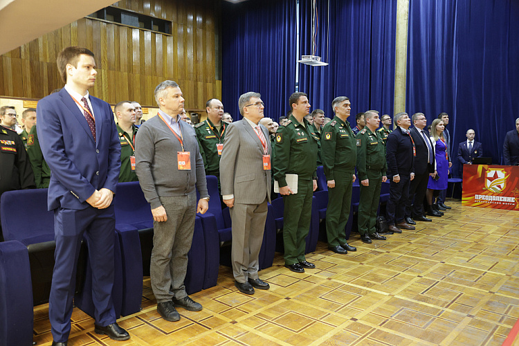 А.А. Строкин принял участие во Всеармейском форуме «Преодоление» для военнослужащих, получивших ранения или заболевания в ходе специальной военной операции и при выполнении задач служебной деятельности.