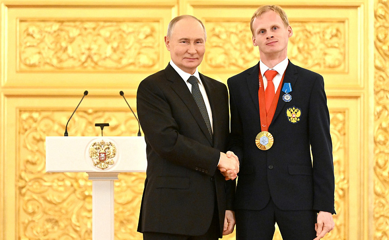 Церемония вручения государственных наград победителям ХVII Паралимпийских летних игр