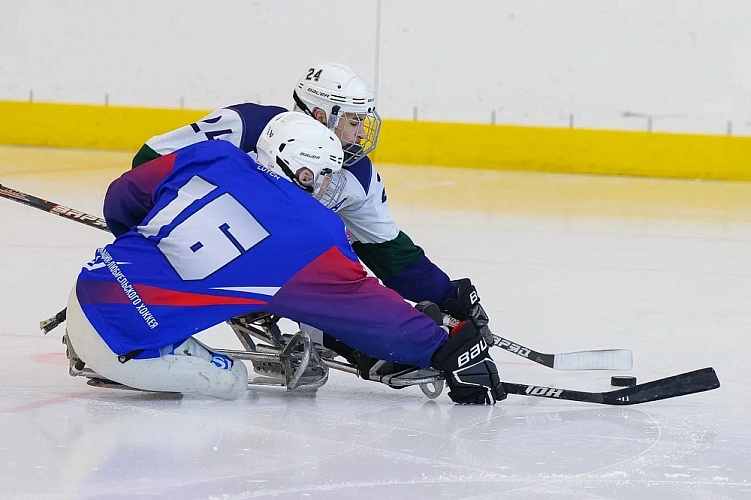 СХК «Мужество» — победитель чемпионата России по следж-хоккею в дивизионе «Лига героев»