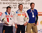 2 золотые, 2 серебряные и 1 бронзовую медали завоевала сборная команда России по пулевой стрельбе с ПОДА на Кубке мира в ОАЭ