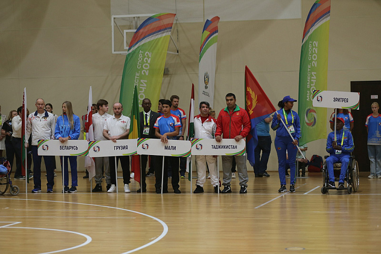 Летние Игры Паралимпийцев «Мы вместе. Спорт» торжественно открыты в Сочи 