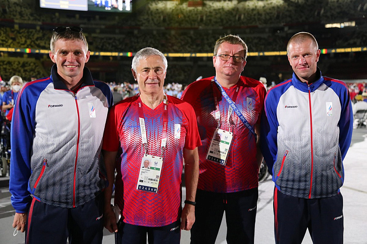 Команда ПКР приняла участие в церемонии открытия XVI Паралимпийских летних игр в Токио