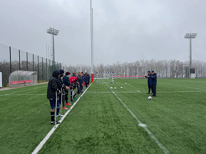 В Кисловодске проходит учебно-тренировочный сбор по футболу ампутантов для ветеранов СВО 