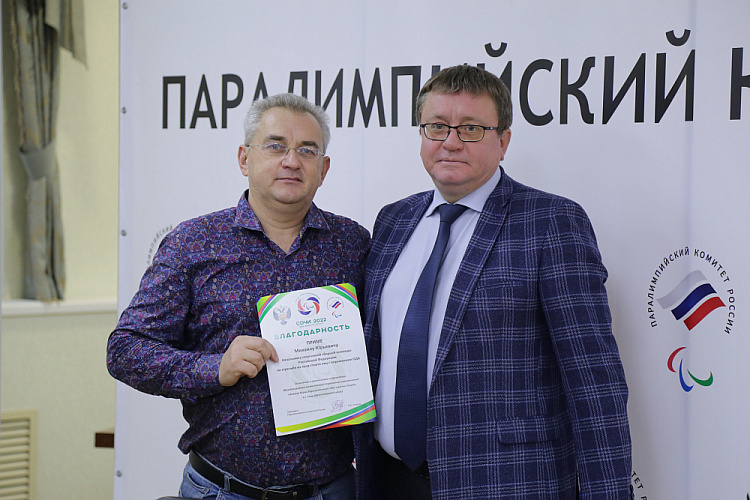 А.А. Строкин провел заседание Комиссии по аттестации главных и старших тренеров по летним дисциплинам Всероссийской федерации спорта лиц с поражением ОДА