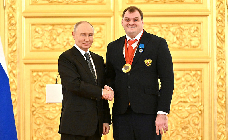 Церемония вручения государственных наград победителям ХVII Паралимпийских летних игр