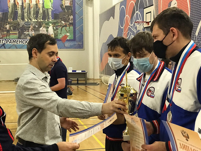 Мужская сборная команда Тульской области и женская сборная команда Вологодской области выиграли чемпионат России по голболу спорта слепых