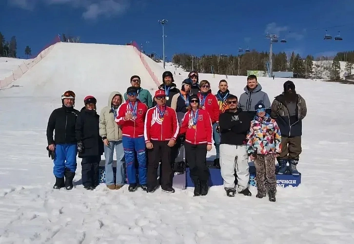 В Миассе определены победители и призеры 3 этапа Кубка России по парасноуборду