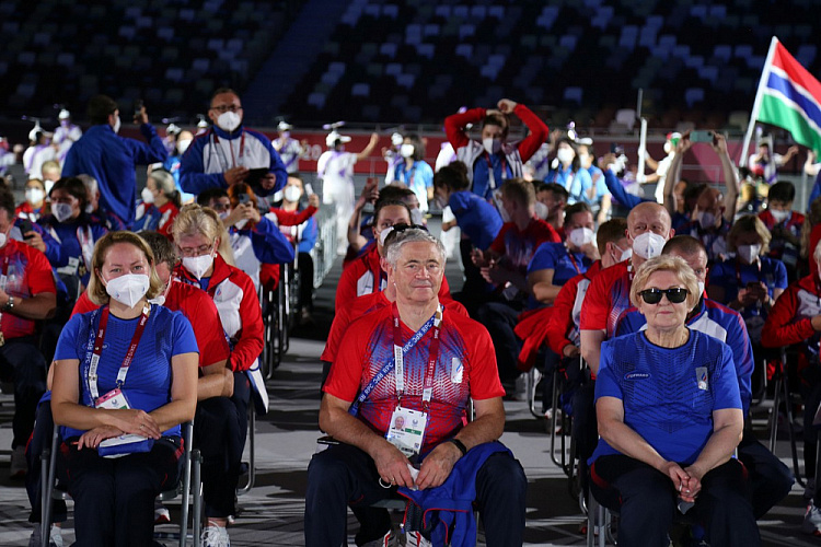 Команда ПКР приняла участие в церемонии открытия XVI Паралимпийских летних игр в Токио