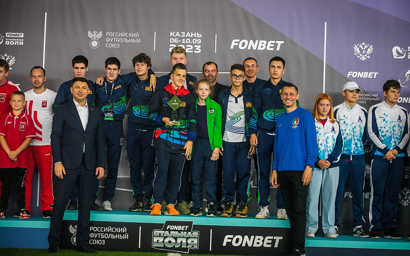 Турнир по адаптивному футболу «Стальная воля» завершился в Казани