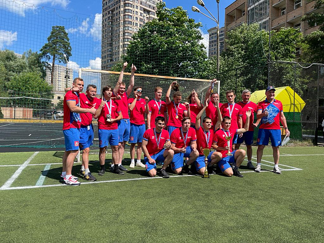  Команда «Московская область-1» стала победителем Летних Игр Паралимпийцев по мини-футболу спорта слепых (В1)