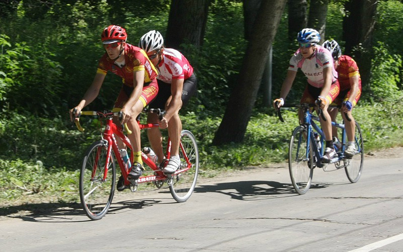 Спортсмены из Тамбовской области и города Москвы стали победителями Кубка России по велоспорту-тандем на шоссе