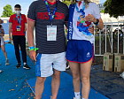 1 серебряную и 3 бронзовые медали завоевала сборная России по паратриатлону на этапе Мировой серии в Японии