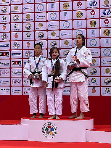 6 медалей завоевали российские дзюдоисты в первый день чемпионата мира Международной федерации спорта слепых в Казахстане