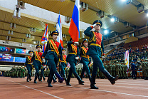 П.А. Рожков в Москве принял участие в торжественной церемонии приведения к военной присяге военнослужащих спортивных рот ЦСКА