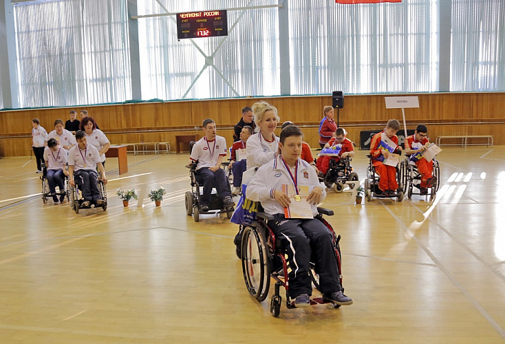 В Алексине определены победители чемпионата России по бочча