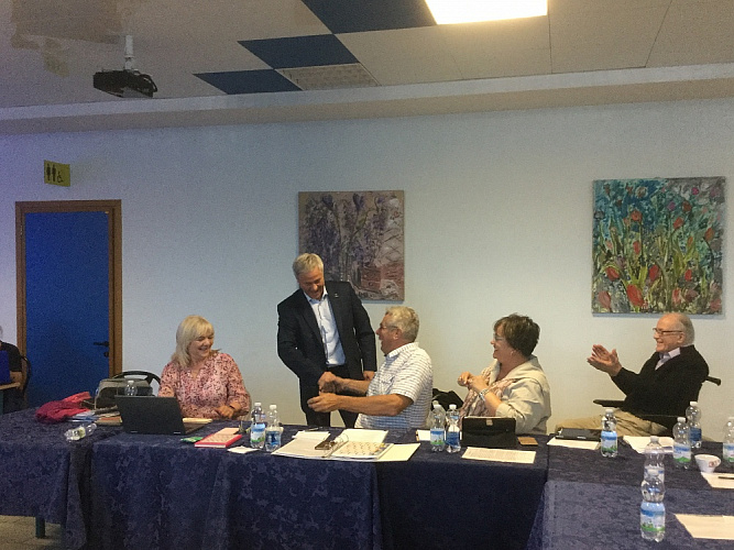 П.А. Рожков принял участие в заседании Исполкома IWAS, проходящего в г. Линьяно-Саббьядоро (Италия)