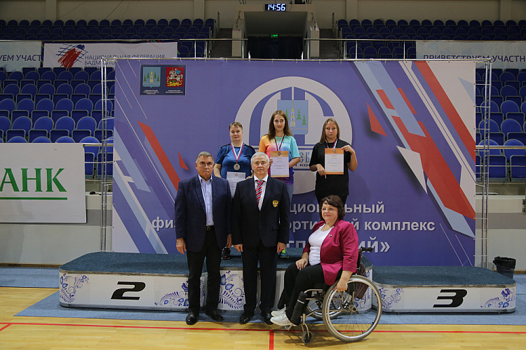 П.А. Рожков в г. Раменском принял участие в просмотре соревнований и церемонии награждения победителей и призеров Всероссийских соревнований по парабадминтону