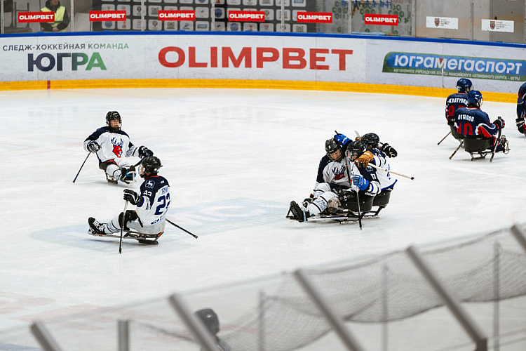 В Югре подведены итоги 3 круга чемпионата России по следж-хоккею в дивизионе «Высшая Лига» сезона 2025/2026