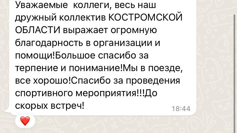 Сборные команды субъектов РФ высоко оценили уровень организации Летних Игр Паралимпийцев «Мы вместе. Спорт»