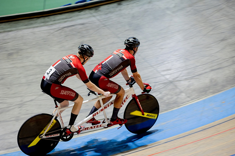 Определены победители и призеры чемпионата России по велоспорту-тандем спорта слепых