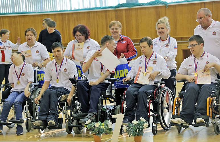 В Алексине определены победители чемпионата России по бочча
