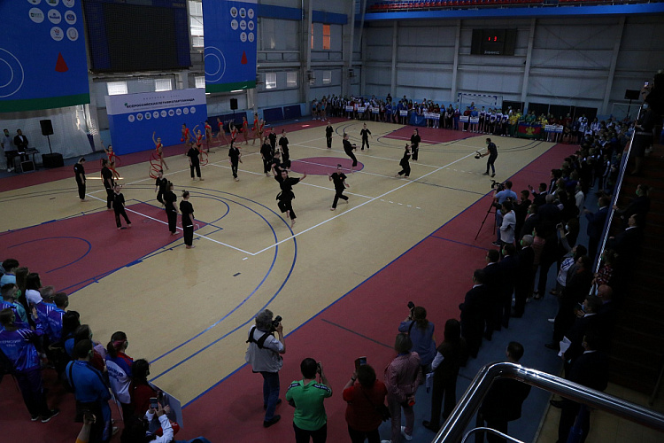 Руководители ПКР в г. Белгороде приняли участие в открытии Всероссийской летней спартакиады детей-инвалидов с поражением ОДА, юноши, девушки, 14-18 лет