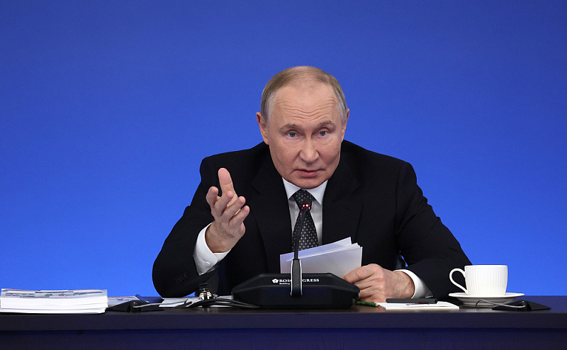 Президент РФ В.В. Путин в Самаре провел Заседание Совета по развитию физической культуры и спорта