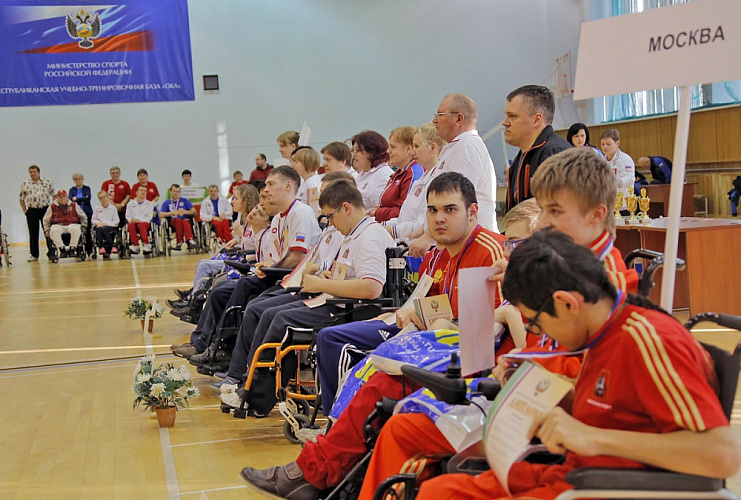 В Алексине определены победители чемпионата России по бочча