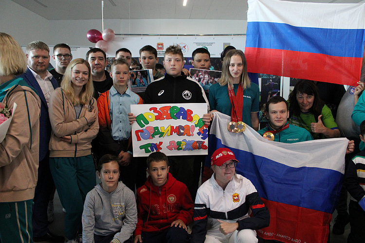 В Челябинске встретили участников Паралимпийских игр-2024 в Париже