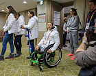 Российские паралимпийцы в г. Пхенчхан приняли участие в досрочных выборах Президента Российской Федерации