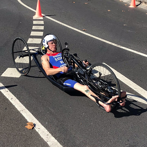 3 серебряные и 1 бронзовую медали завоевали российские паратриатлонисты на этапе Кубка мира в Португалии