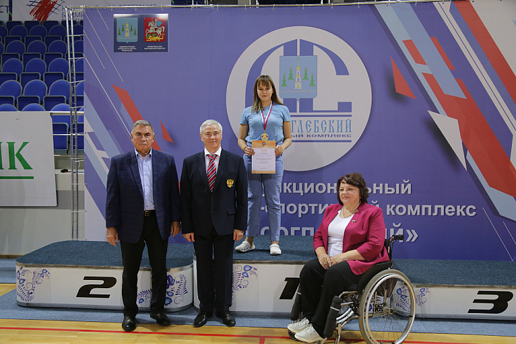 П.А. Рожков в г. Раменском принял участие в просмотре соревнований и церемонии награждения победителей и призеров Всероссийских соревнований по парабадминтону