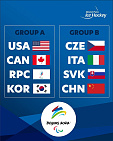 МПК опубликовал расписание соревнований по следж-хоккею на Паралимпийских играх в Пекине