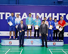 19 комплектов медалей было разыграно на Всероссийских соревнованиях по парабадминтону в Казани