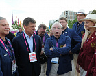 В Паралимпийской деревне в Лондоне  торжественно поднят российский флаг  в присутствии вице-премьера Правительства РФ  Д.Н. Козака