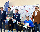 Около 40 спортсменов с ПОДА в Березниках разыграли медали соревнований по лыжным гонкам и биатлону