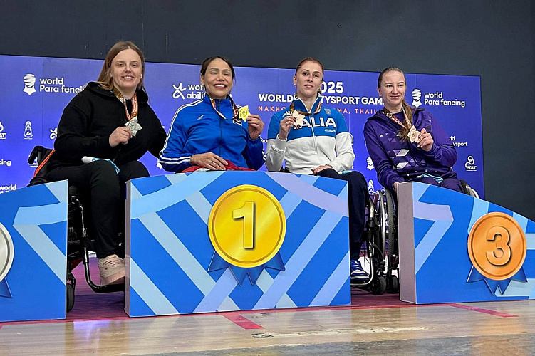 7 медалей завоевали российские паралимпийцы на Кубке мира по фехтованию на колясках