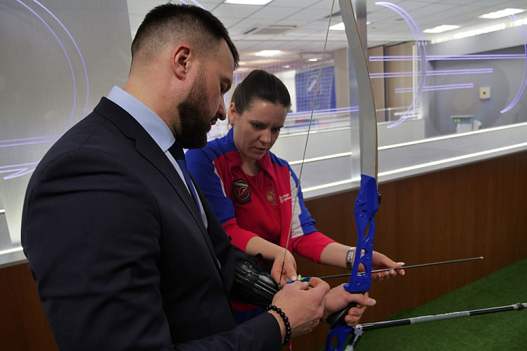 П.А. Рожков в офисе ПКР провел рабочую встречу с и.о. заместителя председателя Правительства Забайкальского края В.В. Бессоновой и министром физической культуры и спорта Забайкальского края А.К. Середкиным