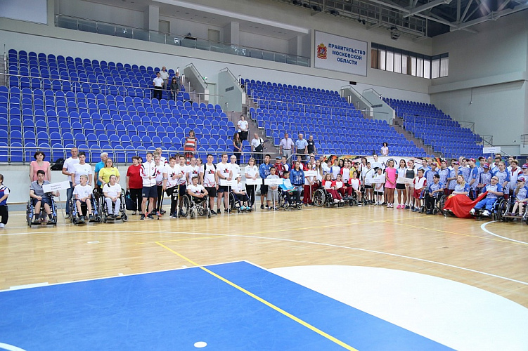 П.А. Рожков в г. Раменском принял участие в церемонии открытия и просмотре соревнований Всероссийской летней спартакиады детей-инвалидов с поражением опорно-двигательного аппарата