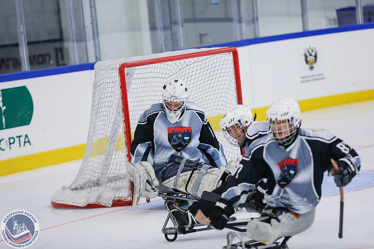 В Нижегородской области подвели итоги 1 круга чемпионата России по следж-хоккею в дивизионе «Высшая лига» сезона 2025/2026