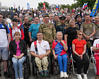 Участники совместного сбора ветеранов СВО и Паралимпийской сборной по пулевой стрельбе в Новосибирске приняли участие в торжественных мероприятиях, посвящённых празднованию Дня России